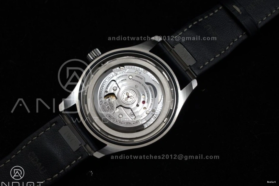 Edition Mark Blue on XX Blue IW328203 Best Strap Leather 1:1 ZF Dial Dark A32111 Pilot 1111